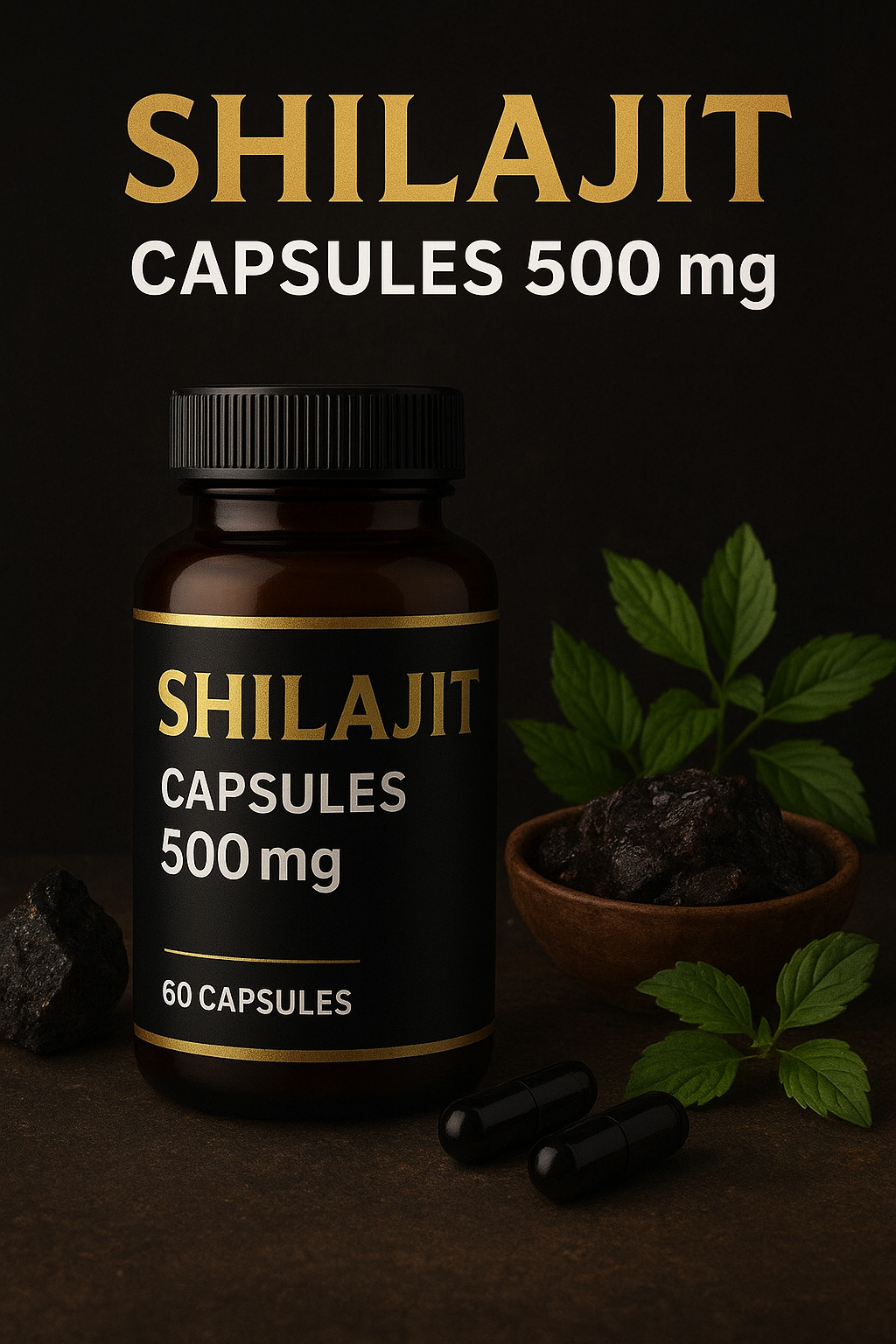 Shilajit Capsules 500 mg | शिलाजीत कैप्सूल 500mg