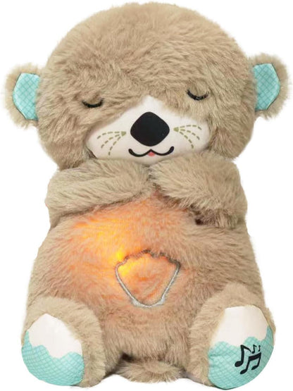 Breathing Teddy Bear with Soothing Music, Comfort Plush