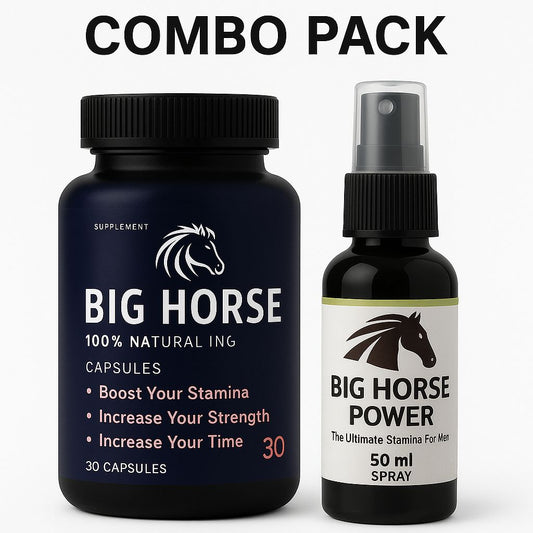 BigHorse Power Combo Pack (Capsule + Oil)